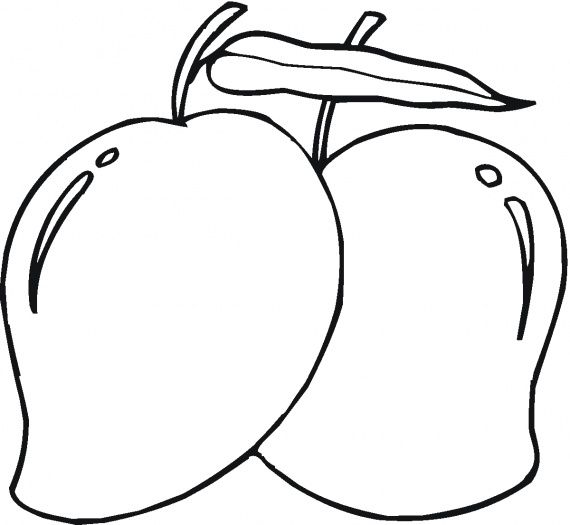 Mango Fruit Coloring Page Food Mango Fruit And Stitch 570x525 Mango Fruit Coloring Page Food Mango Fruit And Stitch