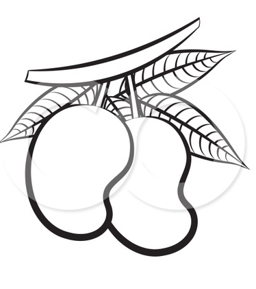 Free Mangos Coloring Pages Ideas 374x421 Free Mangos Coloring Pages Ideas