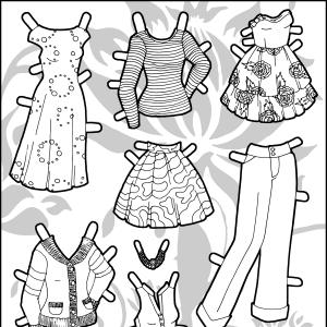 Mannequin Coloring Pages at GetColorings.com | Free printable colorings ...