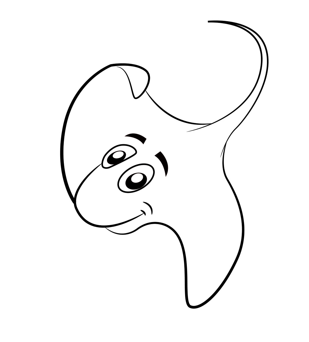 1080x1195 Stingray Coloring Pages