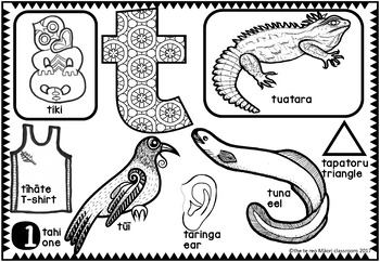 350x242 Te Reo Alphabet Colouring Pages By Michele Coxhead Tpt