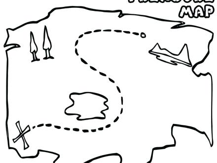 Pirate Map Coloring Page Coloring Pages Pirates Pirate Coloring 440x330 Pirate Map Coloring Page Coloring Pages Pirates Pirate Coloring
