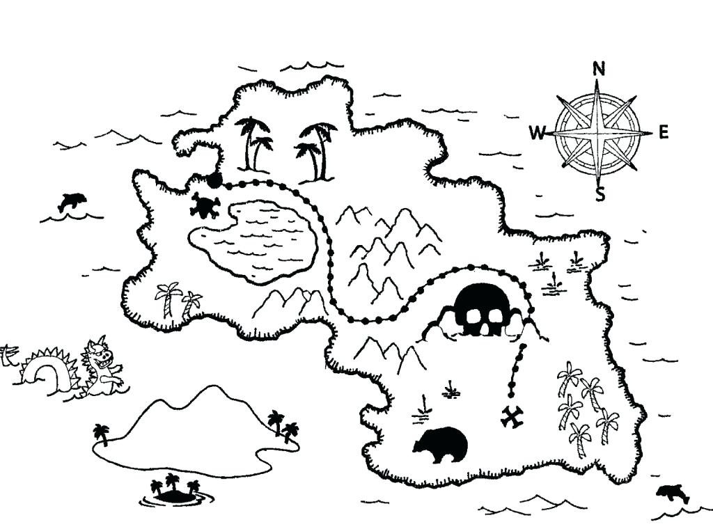 Plus Treasure Map Coloring Pages Free Coloring Pages For Free 1024x760 Plus Treasure Map Coloring Pages Free Coloring Pages For Free