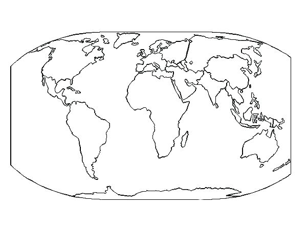 Coloring Pages World Map 600x450 Coloring Pages World Map