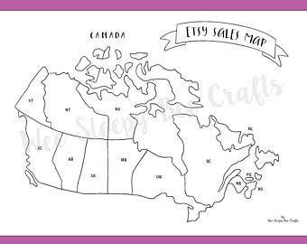 340x270 Shop Owner Sales Map Of Canada Colouring Page Digital