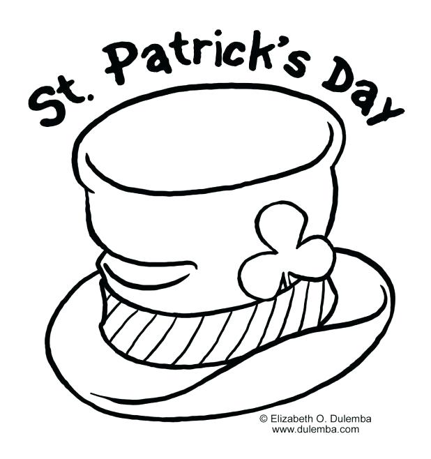 618x658 March Coloring Pages Printable March Coloring Sheets Leprechaun