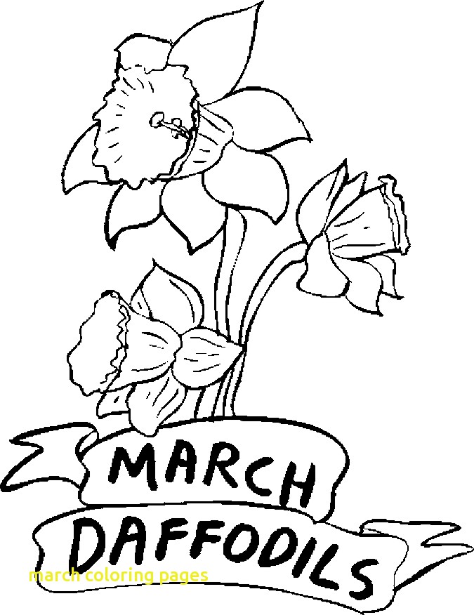 675x876 March Coloring Pages With March 2017 Calendar Coloring Pages Free