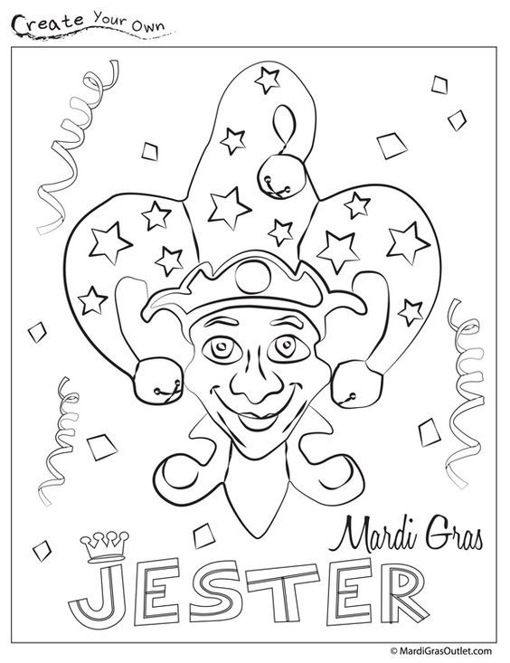 564x733 Party Ideas By Mardi Gras Outlet Mardi Gras Coloring Pages