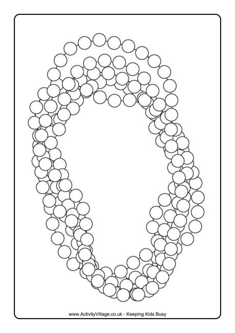 460x650 Mardi Gras Beads Coloring Pages