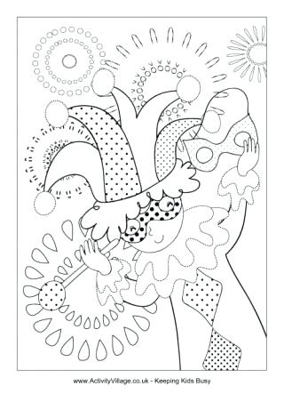 320x452 Printable Coloring Pages For Kids Carnival Mardi Gras Mask Page
