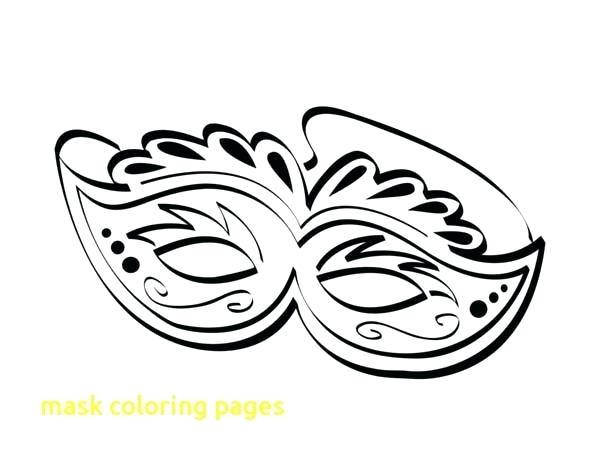 Mardi Gras Mask Coloring Pages Mask Coloring Pages With Mask 600x463 Mardi Gras Mask Coloring Pages Mask Coloring Pages With Mask