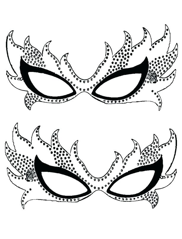 Mardi Gras Masks Coloring Pages Great Mask Coloring Pages Free 615x807 Mardi Gras Masks Coloring Pages Great Mask Coloring Pages Free