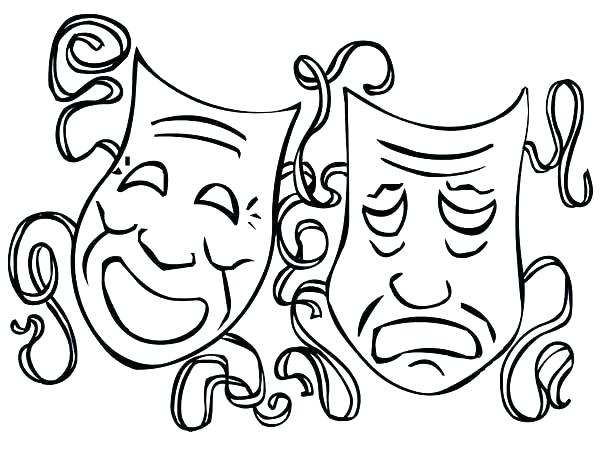 Mardi Gras Mask Coloring Page at GetColorings.com | Free printable ...