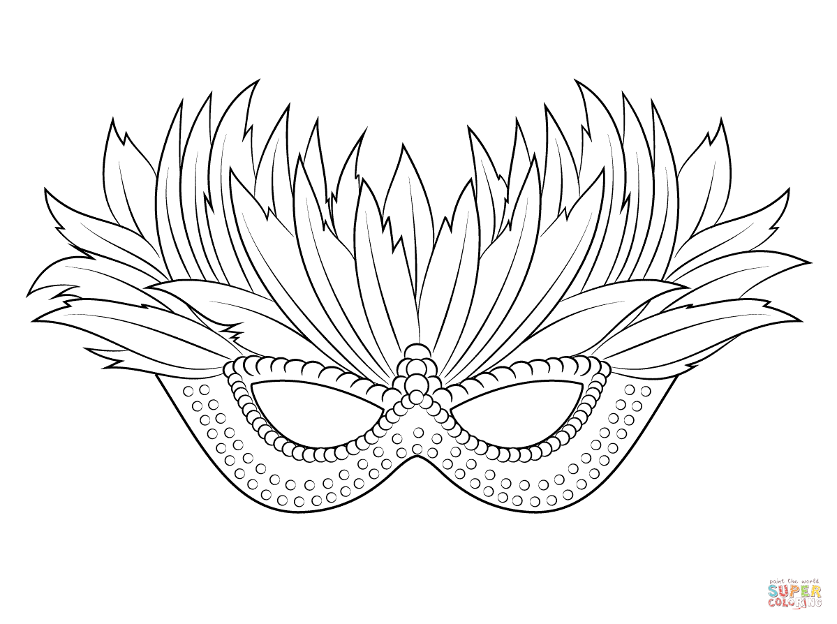 Venetian Mardi Gras Mask Coloring Page Free Printable Coloring 1199x894 Venetian Mardi Gras Mask Coloring Page Free Printable Coloring