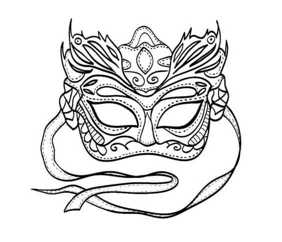 Mardi Gras Coloring Masks Mardi Gras Mask Coloring Pages To Print 564x485 Mardi Gras Coloring Masks Mardi Gras Mask Coloring Pages To Print