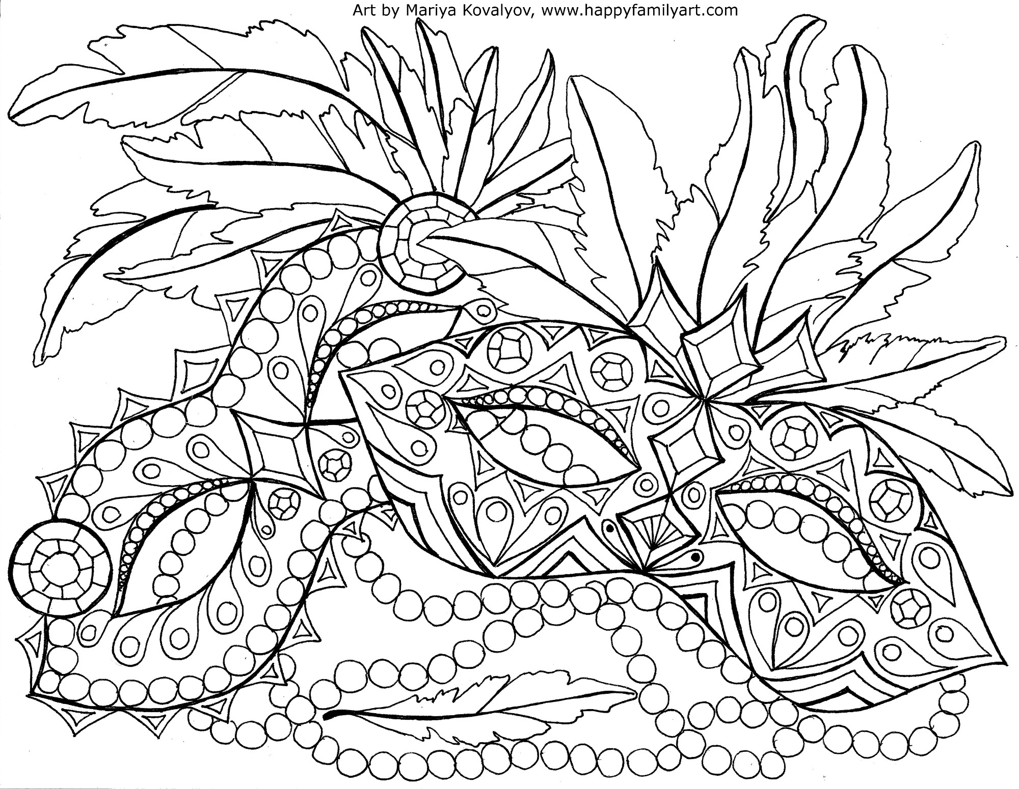 Mardi Gras Coloring Pages 224 Page 2000x1550 Mardi Gras Coloring Pages 224 Page