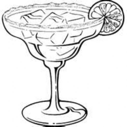 500x500 Drawn Glass Margarita 3335409