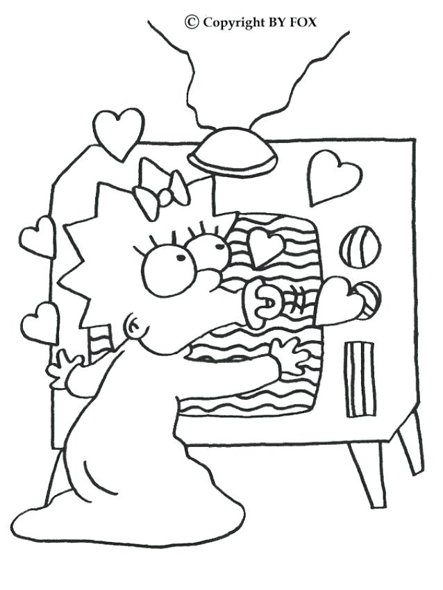 The Simpsons Coloring Pages Marge The Chef And The Coloring Page 638x850 The Simpsons Coloring Pages Marge The Chef And The Coloring Page