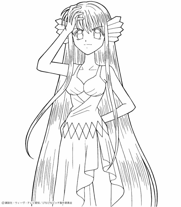 700x800 Maria Coloring Pages