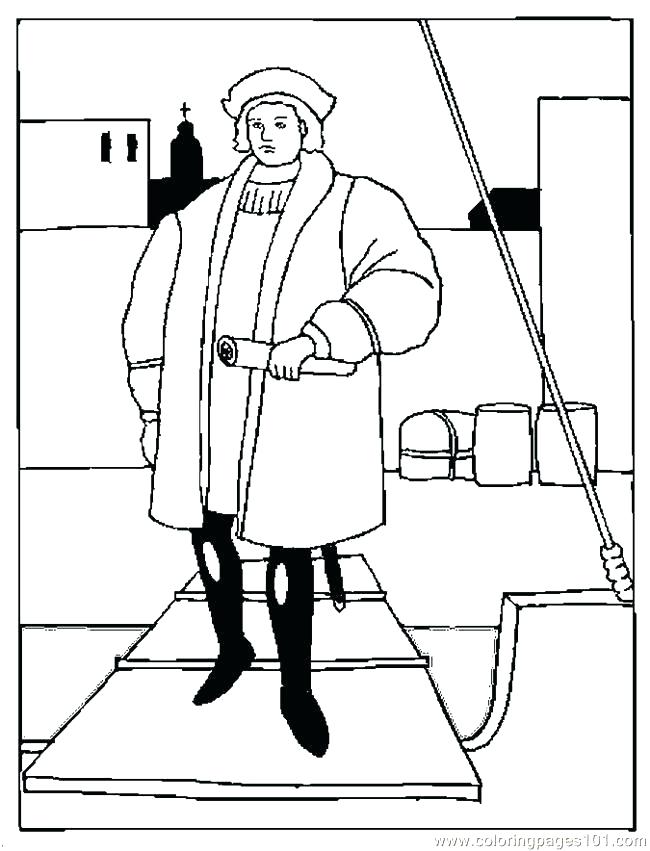 650x851 Nina Pinta Santa Maria Coloring Pages Maria Coloring Pages Related