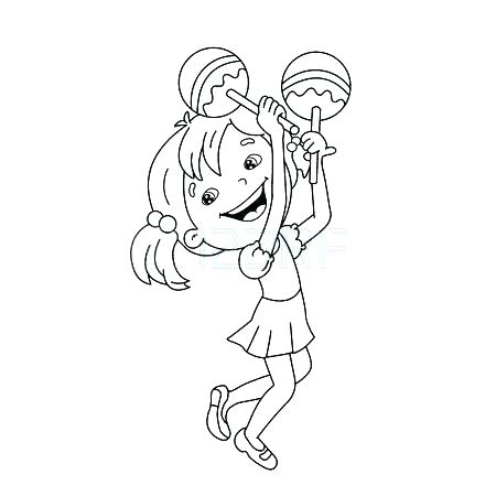450x450 Maracas Coloring Pages Maracas Coloring Pages Maracas Coloring