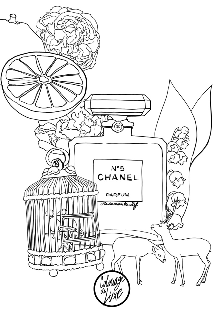 750x1061 Coloriage De Luxe Coloring Pages For Adults! Chen's Amp Chai