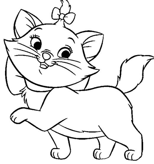 The Aristocats Coloring Pages The Aristocats Marie Coloring Pages 522x557 The Aristocats Coloring Pages The Aristocats Marie Coloring Pages