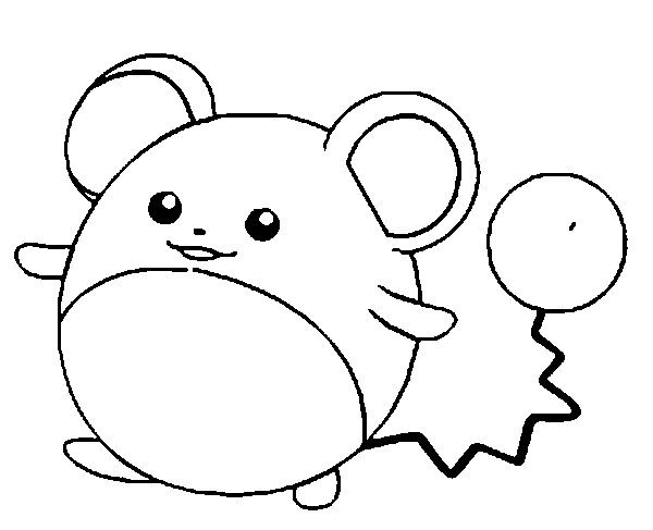 Marill Coloring Pages Pokemon Pokemon 600x487 Marill Coloring Pages Pokemon Pokemon