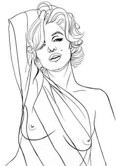 236x339 Marilyn Monroe Coloring Pages