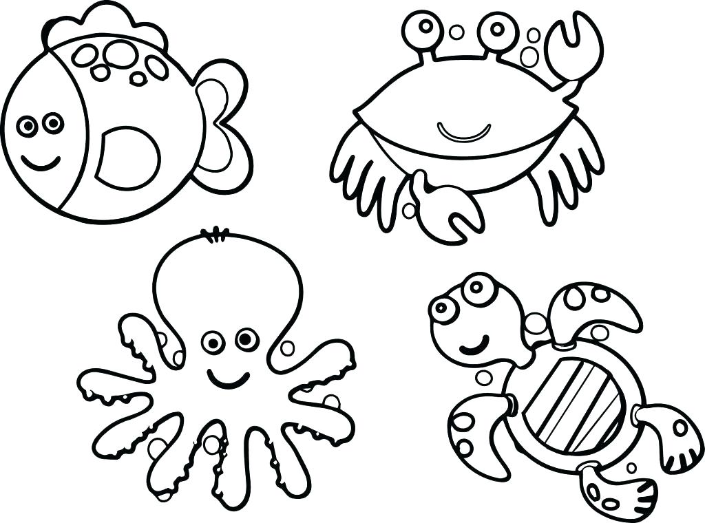 Marine Life Coloring Pages Sea Life Coloring Pages Large Size 1024x760 Marine Life Coloring Pages Sea Life Coloring Pages Large Size