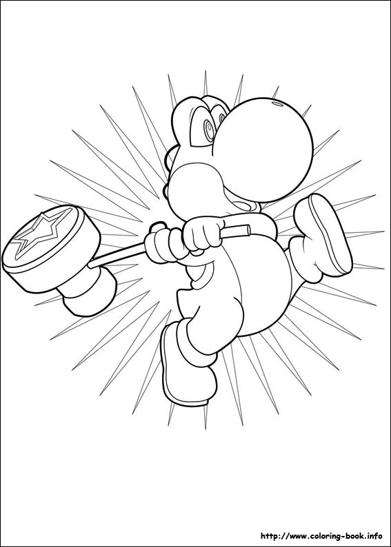 567x794 Super Mario Bros. Coloring Pages On Coloring