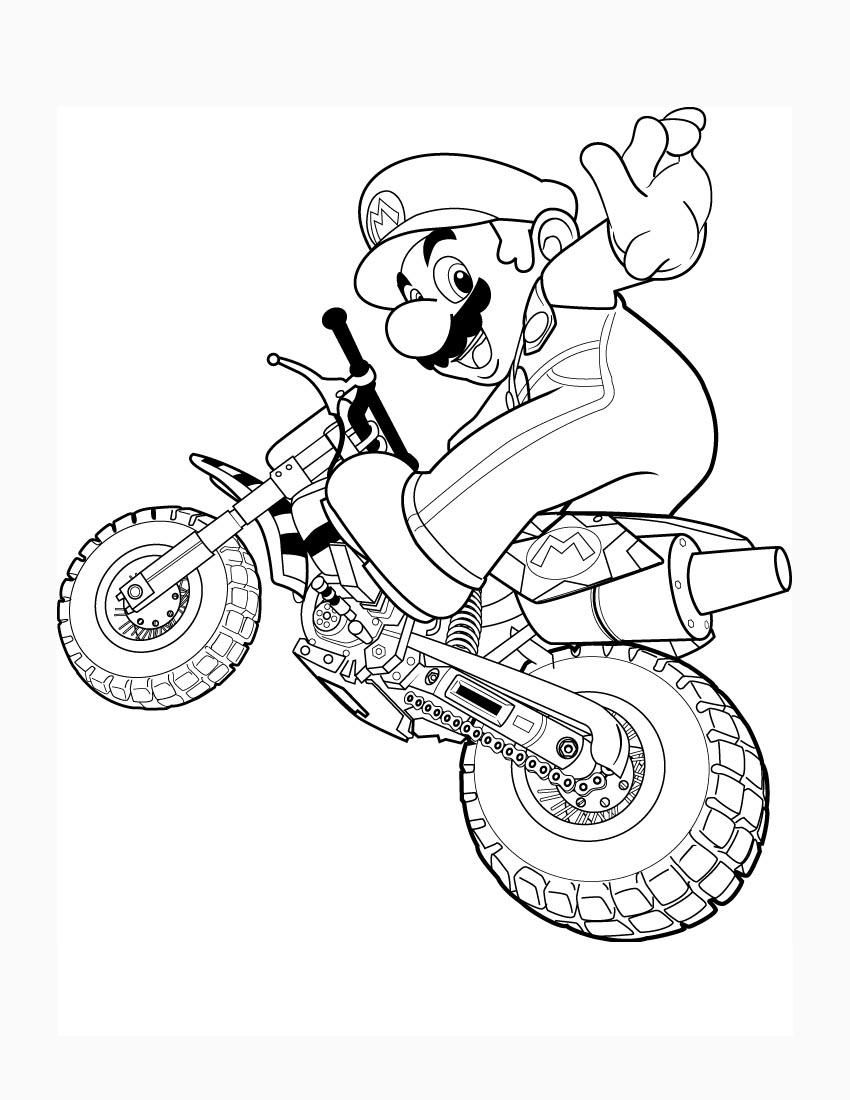 850x1100 Super Mario Bros 3 Coloring Pages