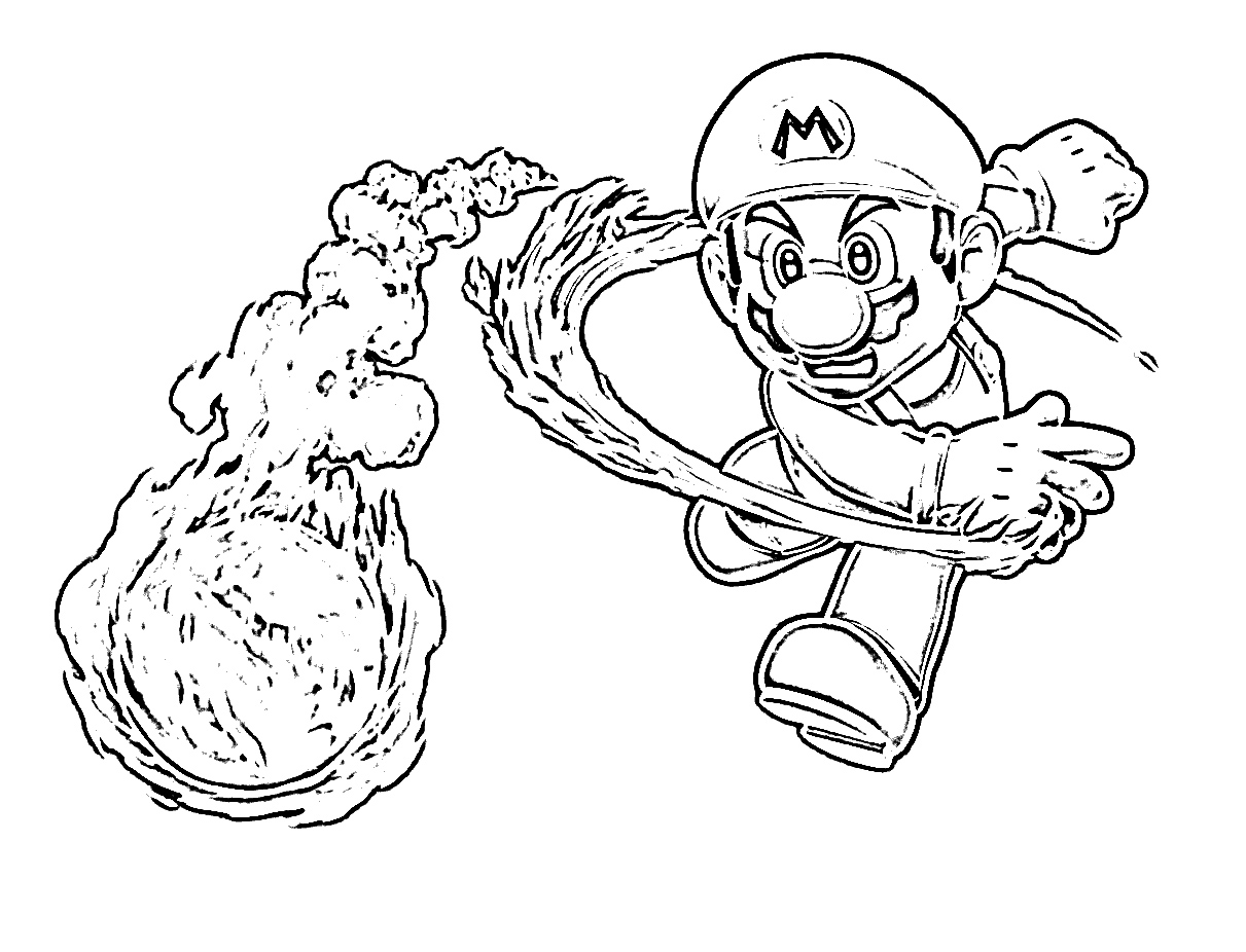 Mario Coloring Pages 1211x926 Mario Coloring Pages