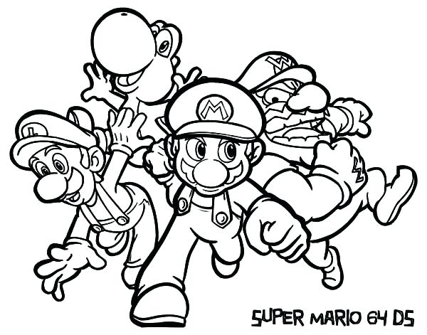 Super Mario Coloring Page Super Coloring Pages Super Mario 3d 600x471 Super Mario Coloring Page Super Coloring Pages Super Mario 3d