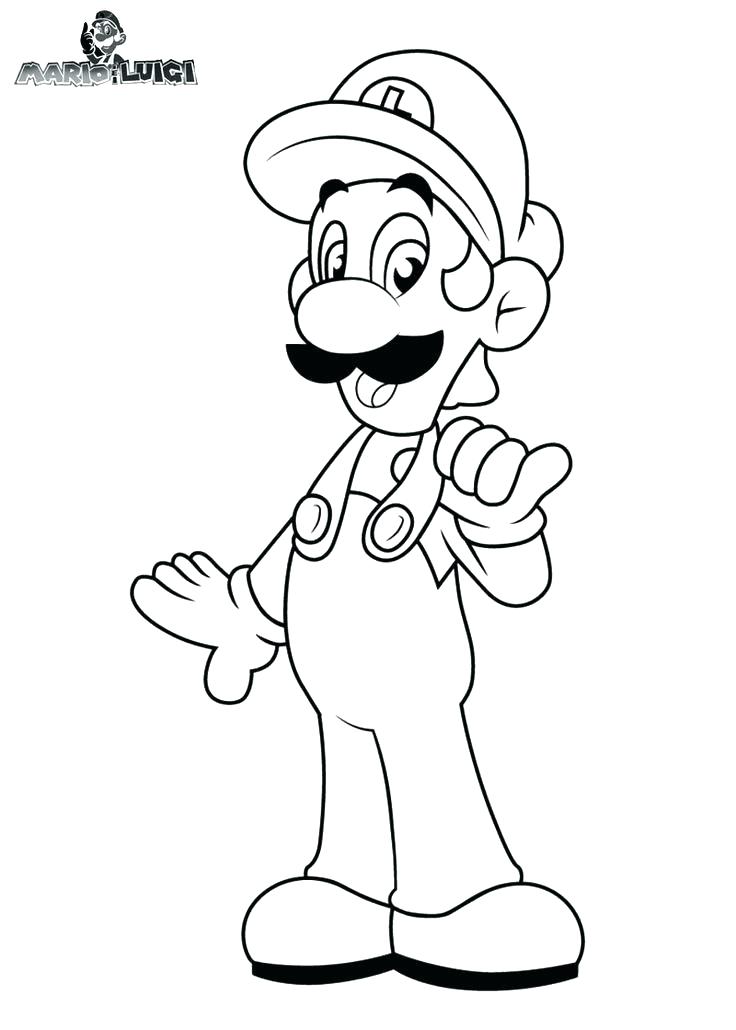 Mario And Luigi Coloring Page And Mario And Luigi Birthday 736x1030 Mario And Luigi Coloring Page And Mario And Luigi Birthday