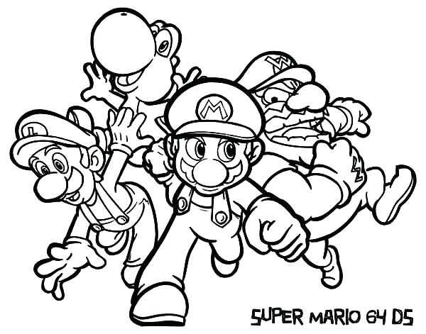 Mario Luigi Coloring Pages And Coloring Pages Super And Coloring 600x471 Mario Luigi Coloring Pages And Coloring Pages Super And Coloring