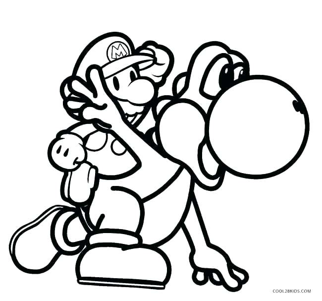 650x607 Printable Mario Coloring Pages Index Coloring Pages Super Mario 64