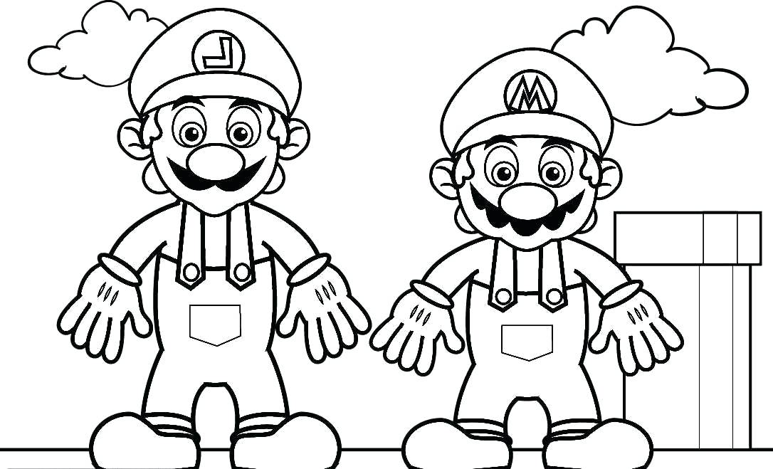 Mario Coloring Pictures Index Paper Mario Coloring Page 1086x659 Mario Coloring Pictures Index Paper Mario Coloring Page