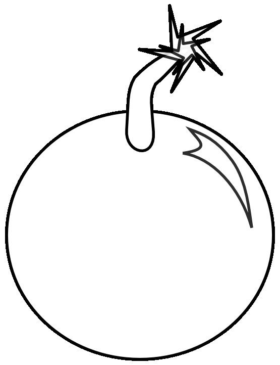 Bomb Coloring Pages 555x722 Bomb Coloring Pages