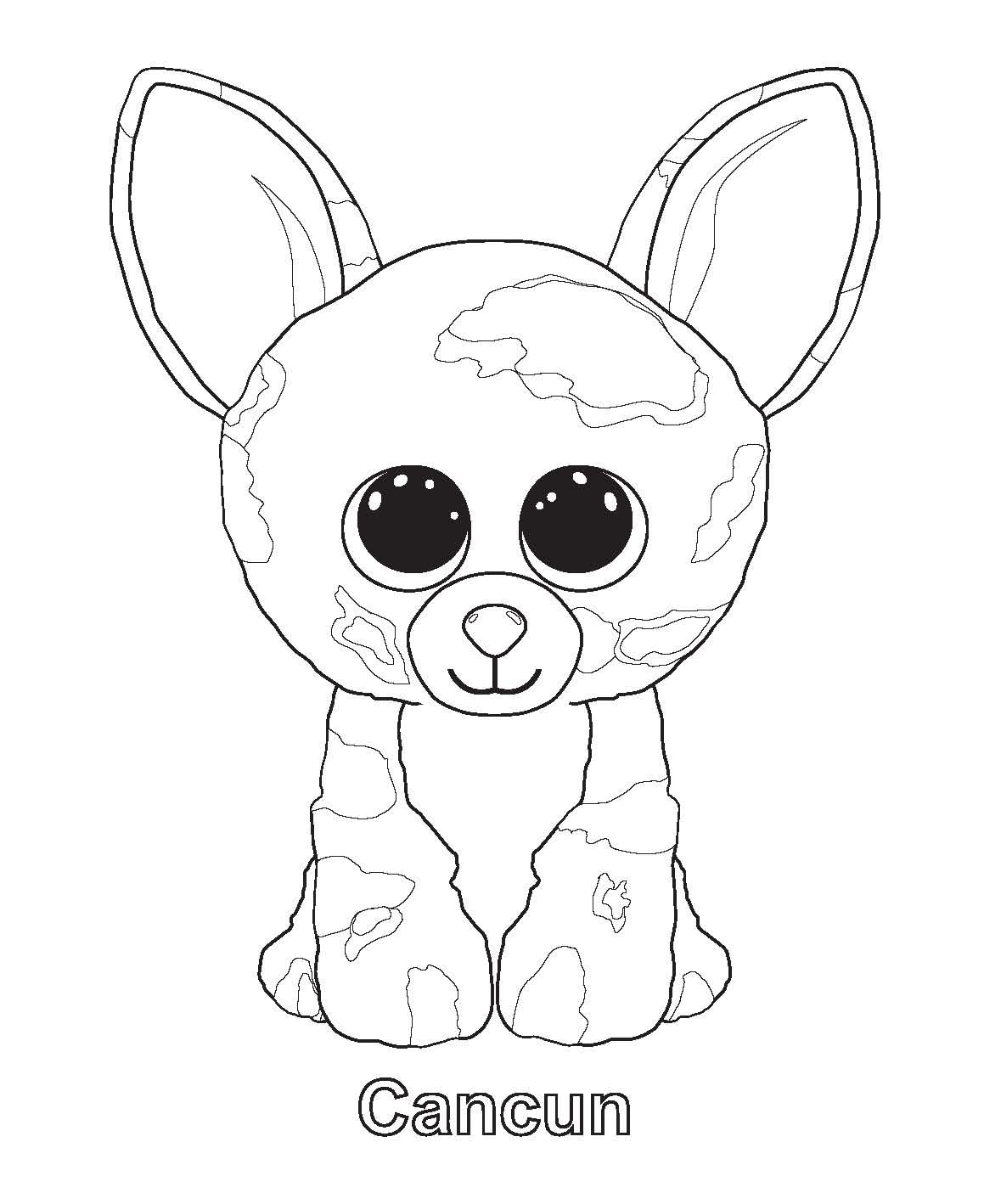 1159x1418 Free Beanie Boos Coloring Pages Arresting Boo