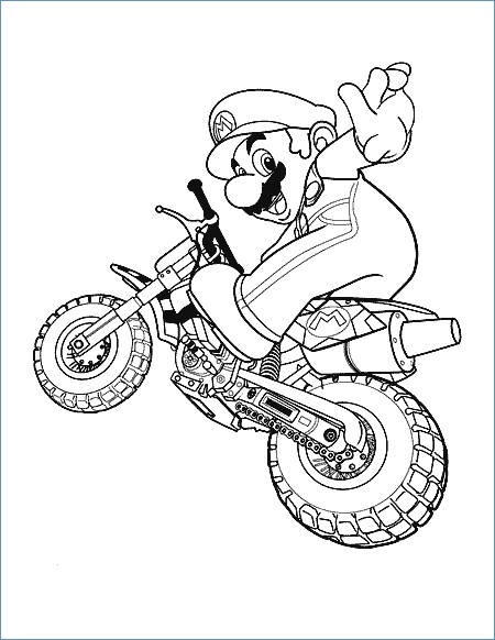 450x582 Mario Coloring Pages Boo