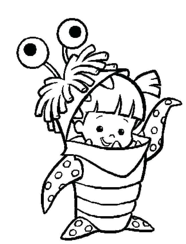 650x850 Sully Monsters Inc Coloring Page King Boo Coloring Pages Monsters