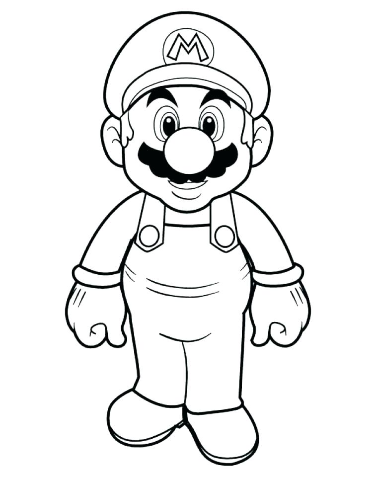 757x960 Mario Brothers Coloring Page Super Brothers Coloring Pages Super