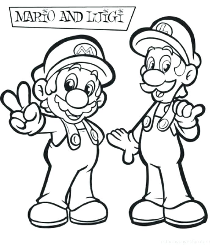 Mario Bros Coloring Pages Brothers Coloring Sheets Super Brothers 694x800 Mario Bros Coloring Pages Brothers Coloring Sheets Super Brothers
