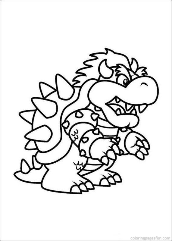 571x800 Super Mario Bros Coloring Pages 18 Art Super Mario