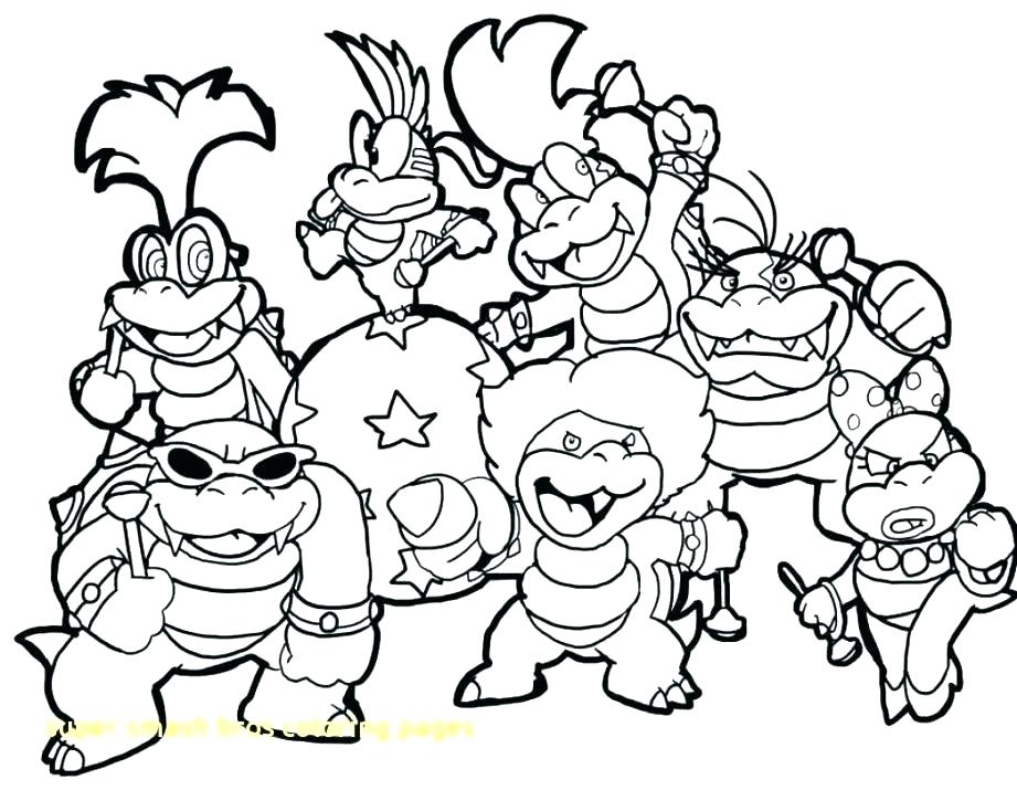 921x715 Super Mario Bros Printable Coloring Pages