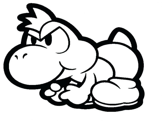 667x500 Coloring Pages ~ Yoshi Coloring Pages Basic Multiplication Free