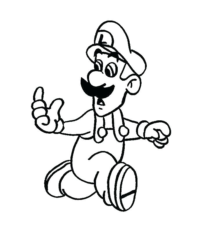 700x840 Mario Bro Coloring Pages Brothers Coloring Pages Stock Coloring