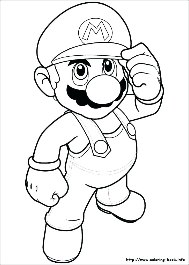 731x1024 Super Mario Smash Bros Coloring Pages Super Mario Brothers