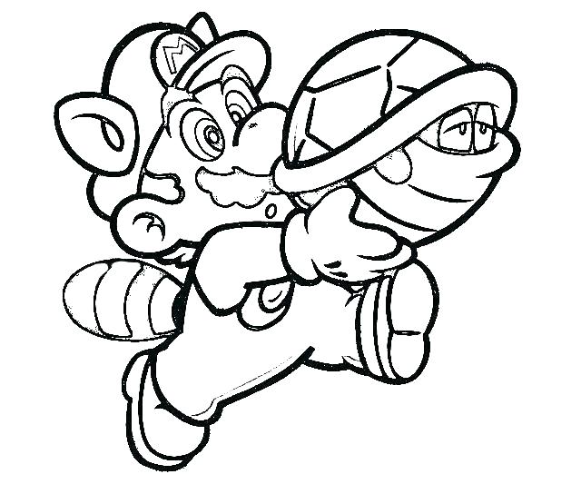 640x533 Coloring Pages Of Mario